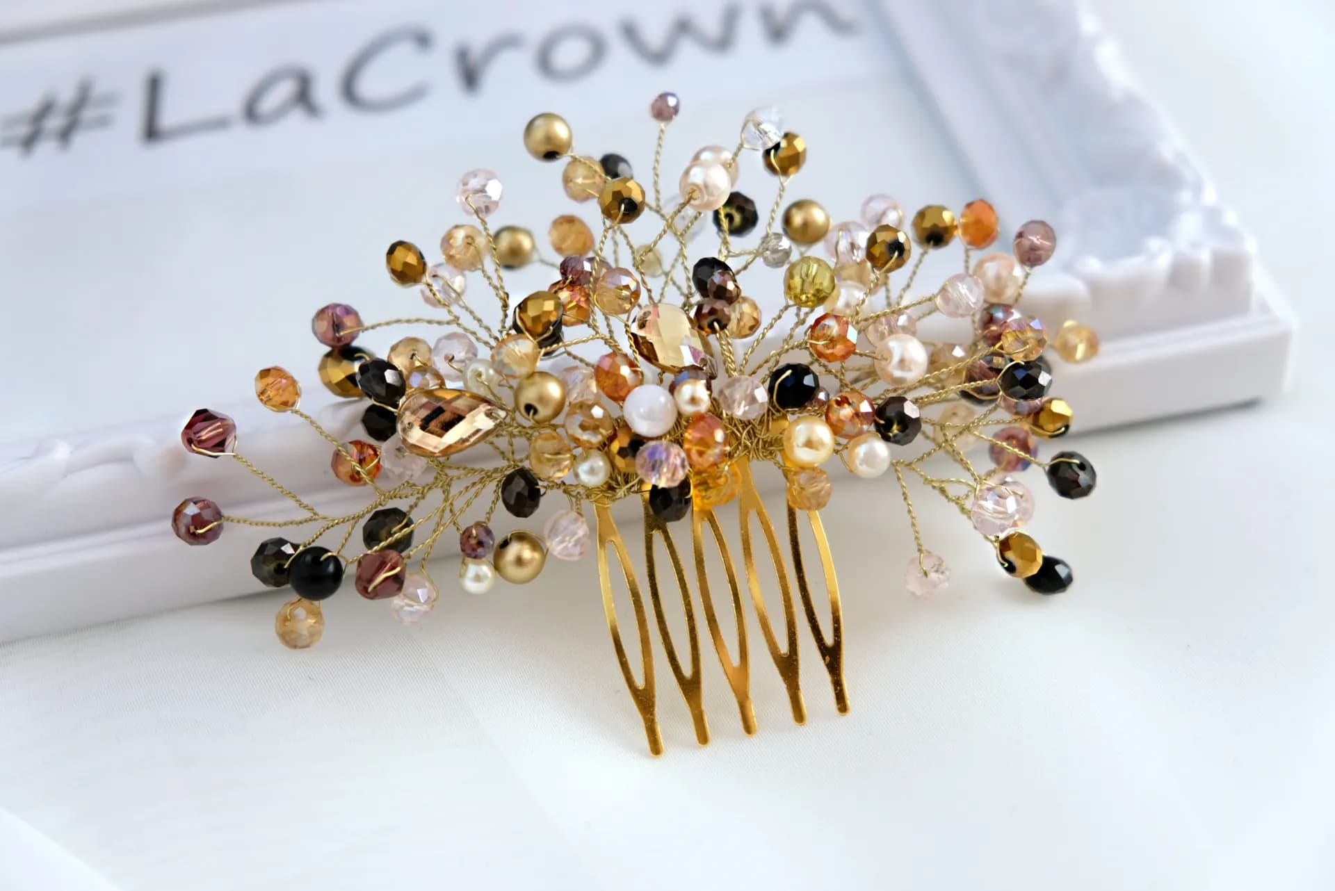 Matu ķemmju ar pērlītēm veidošanas meistarklase